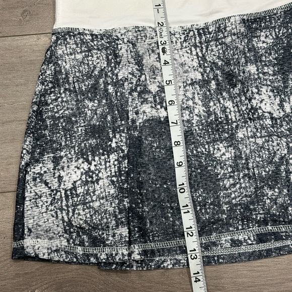 Women’s SofiBella Large 12 - 14 Skort Attached Short Skirt Gray Golf Stretch - Picture 7 of 9